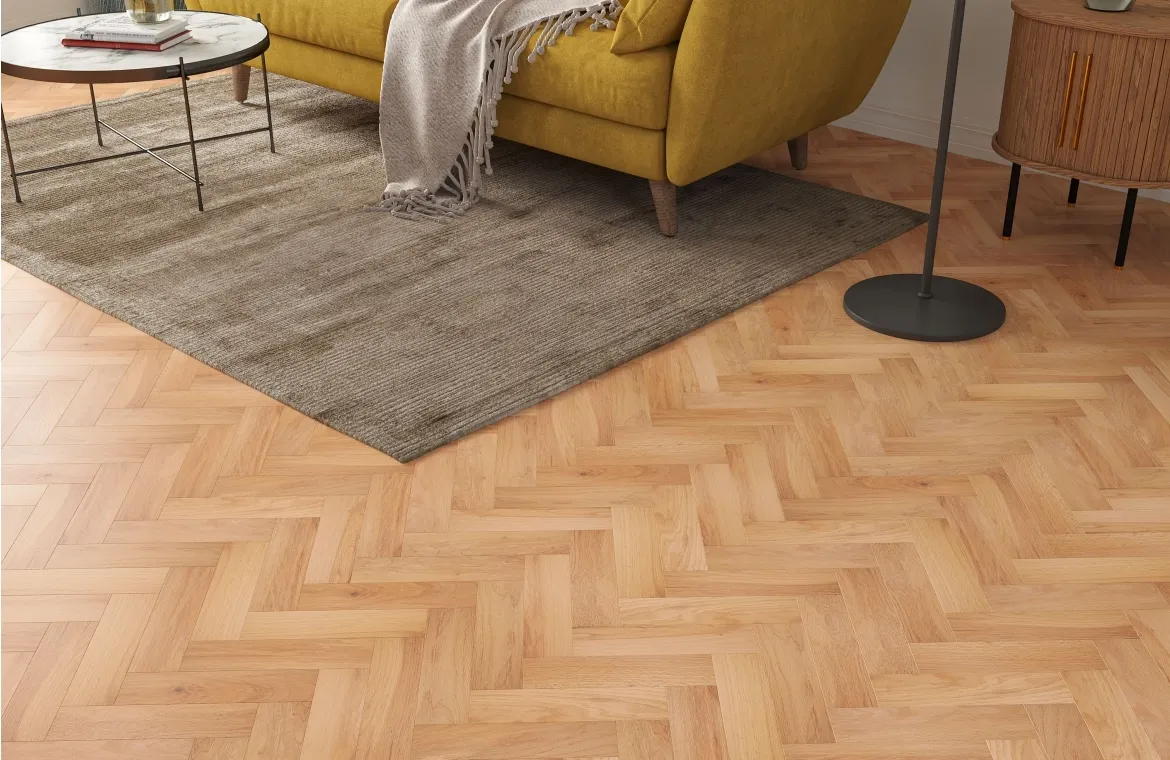 Painswick Paradise Engineered Oak Herringbone Flooring - Image 3