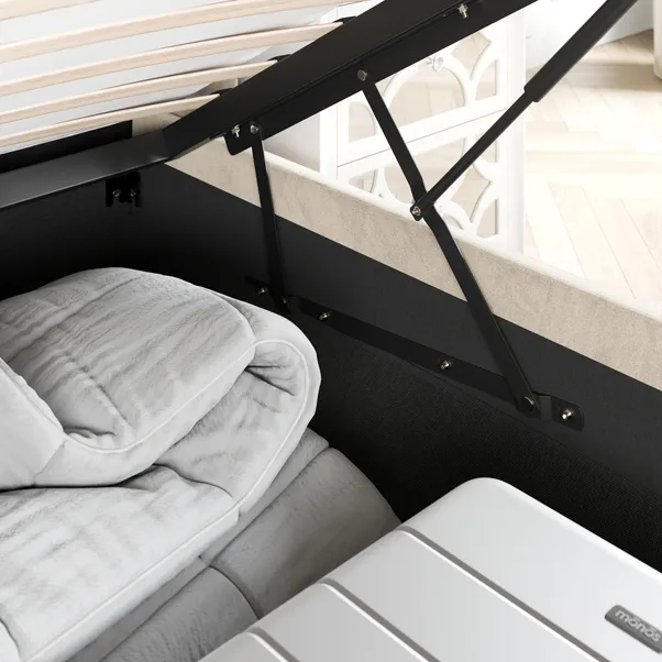 Alara Pleated Ottoman Bed - Image 3