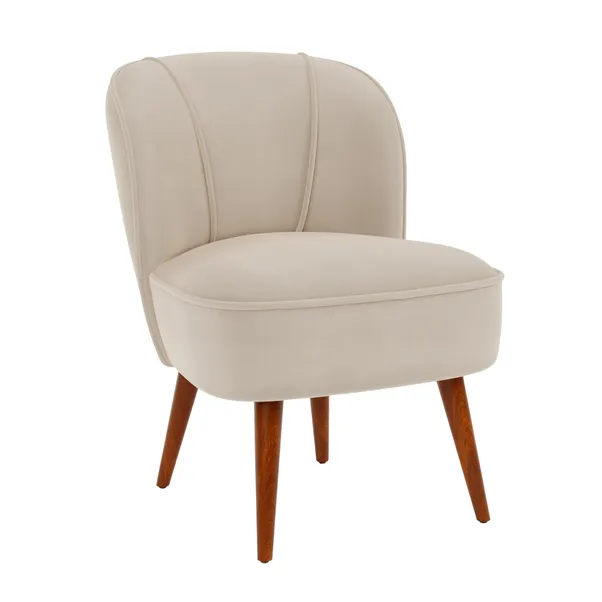 Elsie Velvet Cocktail Chair - Image 2