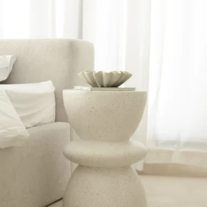 Faro Terrazzo Concrete Side Table