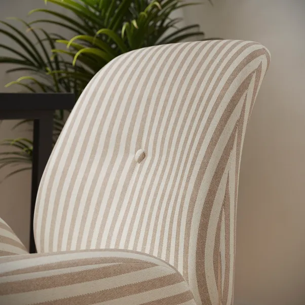 Ginny Linford Stripe Swivel Office Chair - Image 3