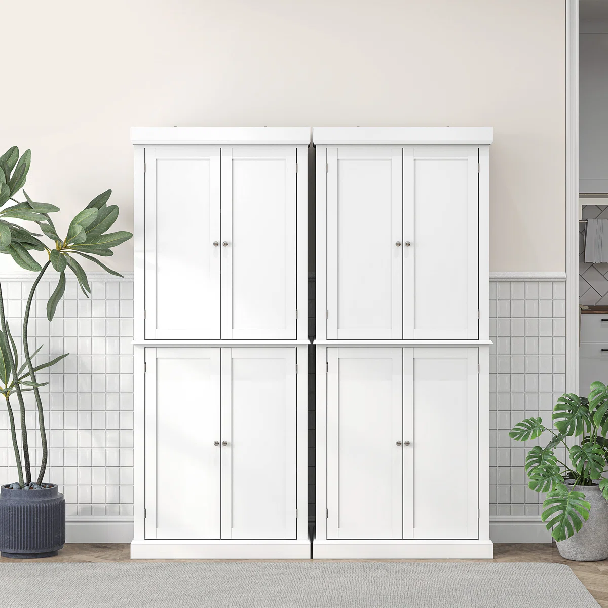 Jermari 184cm Kitchen Pantry - Image 3