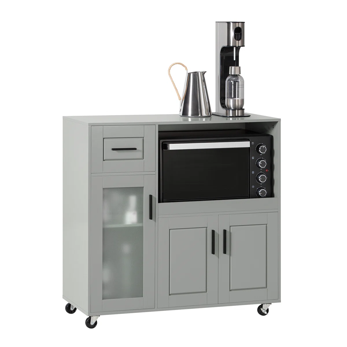 Kelon 89cm Kitchen Pantry - Image 2