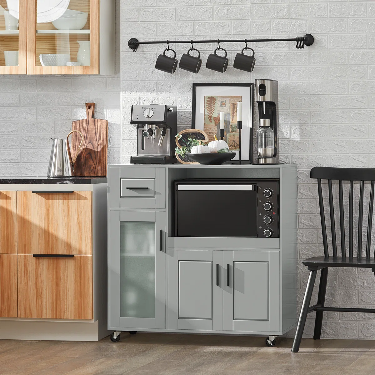 Kelon 89cm Kitchen Pantry