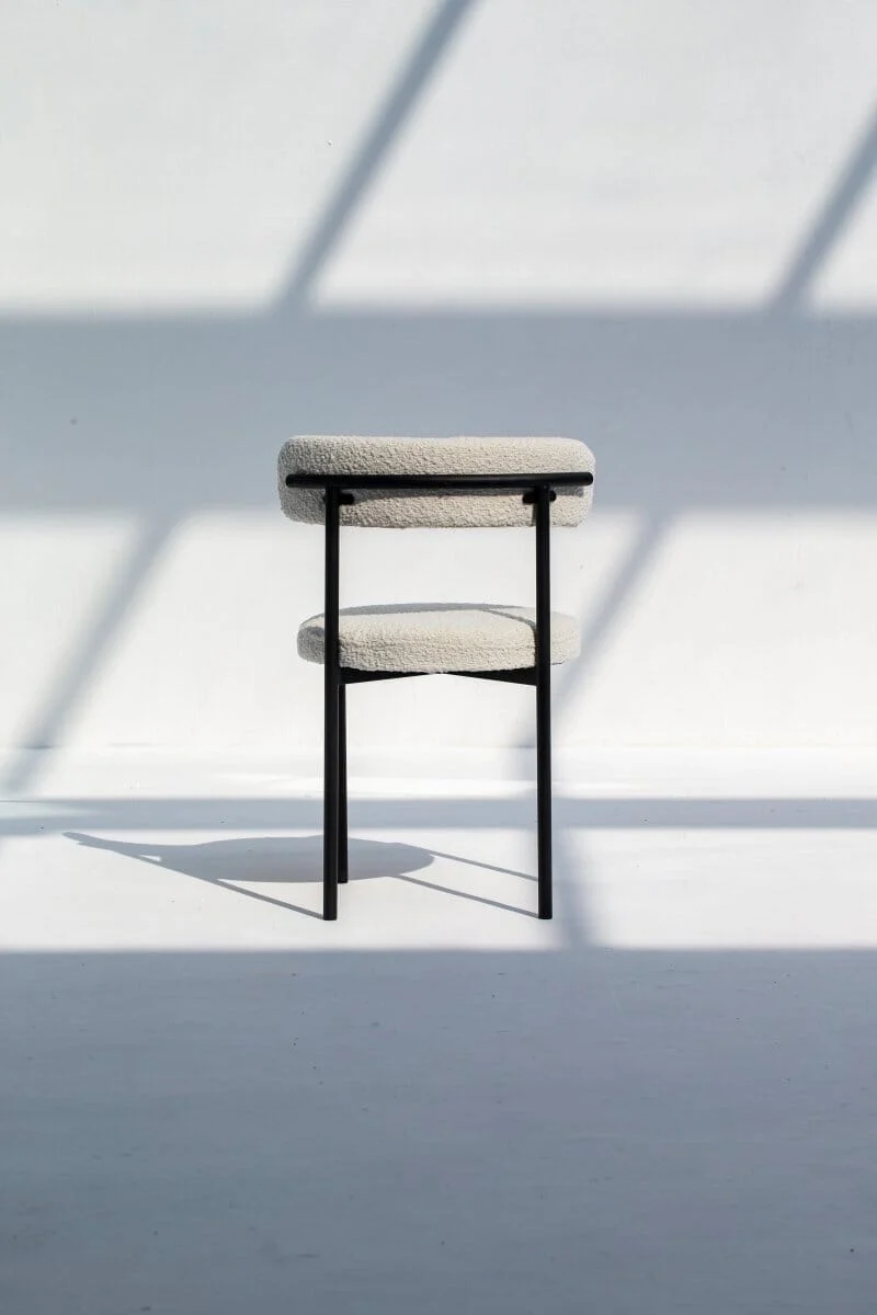Lyla Boucle Dining Chair - Image 4